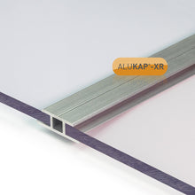 Load image into Gallery viewer, Alukap-XR 6mm Aluminium H Section - Mill Finish 4.8m - Clear Amber Roofing
