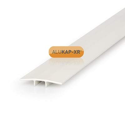 Alukap-XR Ridge Channel Snap Cover 6m White - Clear Amber Roofing