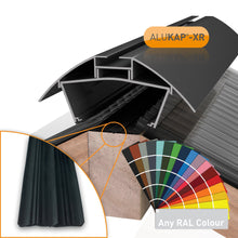Load image into Gallery viewer, Alukap-XR 45mm Ridge Bar with Rafter Gasket - Full Range - Clear Amber Roofing
