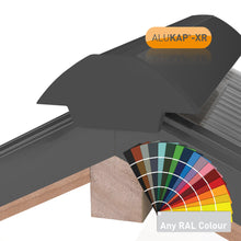 Load image into Gallery viewer, Alukap-XR Ridge Gable End Plate - All Colours - Clear Amber Roofing

