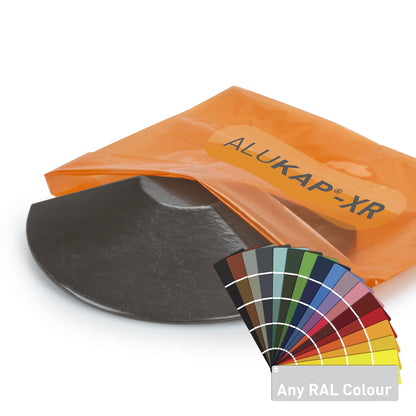 Alukap-XR Roof Lantern Radius End Cap - All Colours - Clear Amber Roofing