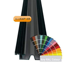 Load image into Gallery viewer, Alukap-XR Valley Bar with Gaskets 4.8m PC - Clear Amber Roofing
