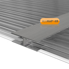 Load image into Gallery viewer, Alukap-XR 16mm Aluminium H Section - All Sizes - Clear Amber Roofing
