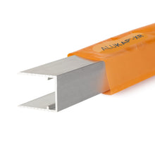 Load image into Gallery viewer, Alukap-XR 16mm Aluminium C Section - All Sizes - Clear Amber Roofing
