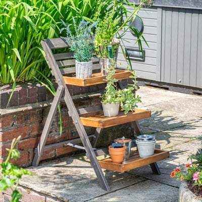 Rowlinson Alderley Plant Ladder - All Sizes - Rowlinson Outdoor and Garden