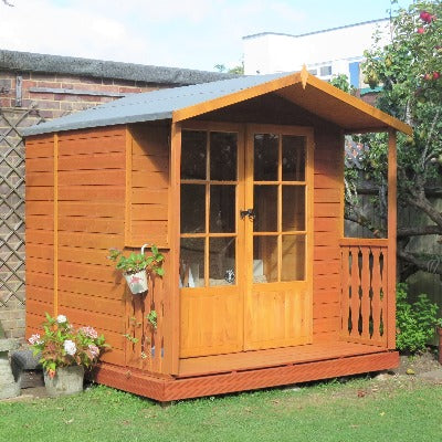 Alnwick Shiplap 7ft x 7ft Summerhouse - Shire Summerhouse