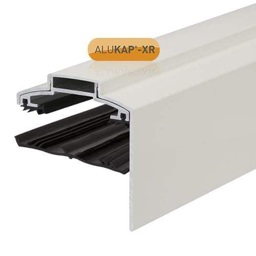 Alukap-XR 60mm Aluminium Gable Bar 3m 55mm with Rafter Gasket and End Cap - Clear Amber Roofing
