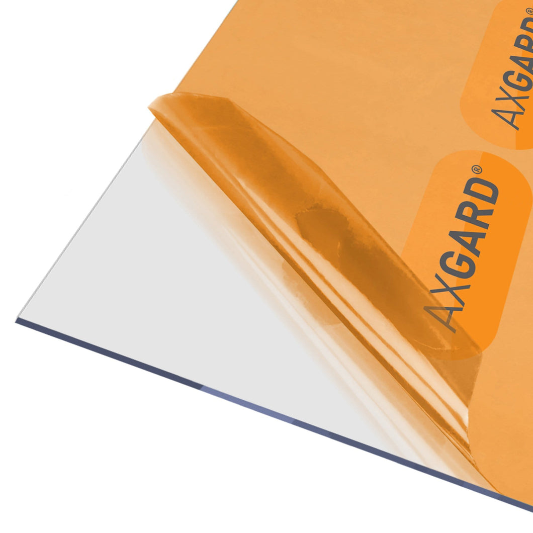 Axgard 3mm Clear UV Protect Polycarbonate Sheet - All Sizes - Clear Amber Roofing