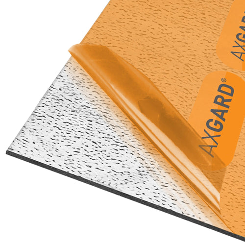 Axgard 4mm Patterned UV Protect Polycarbonate Sheets - All Sizes - Clear Amber Roofing