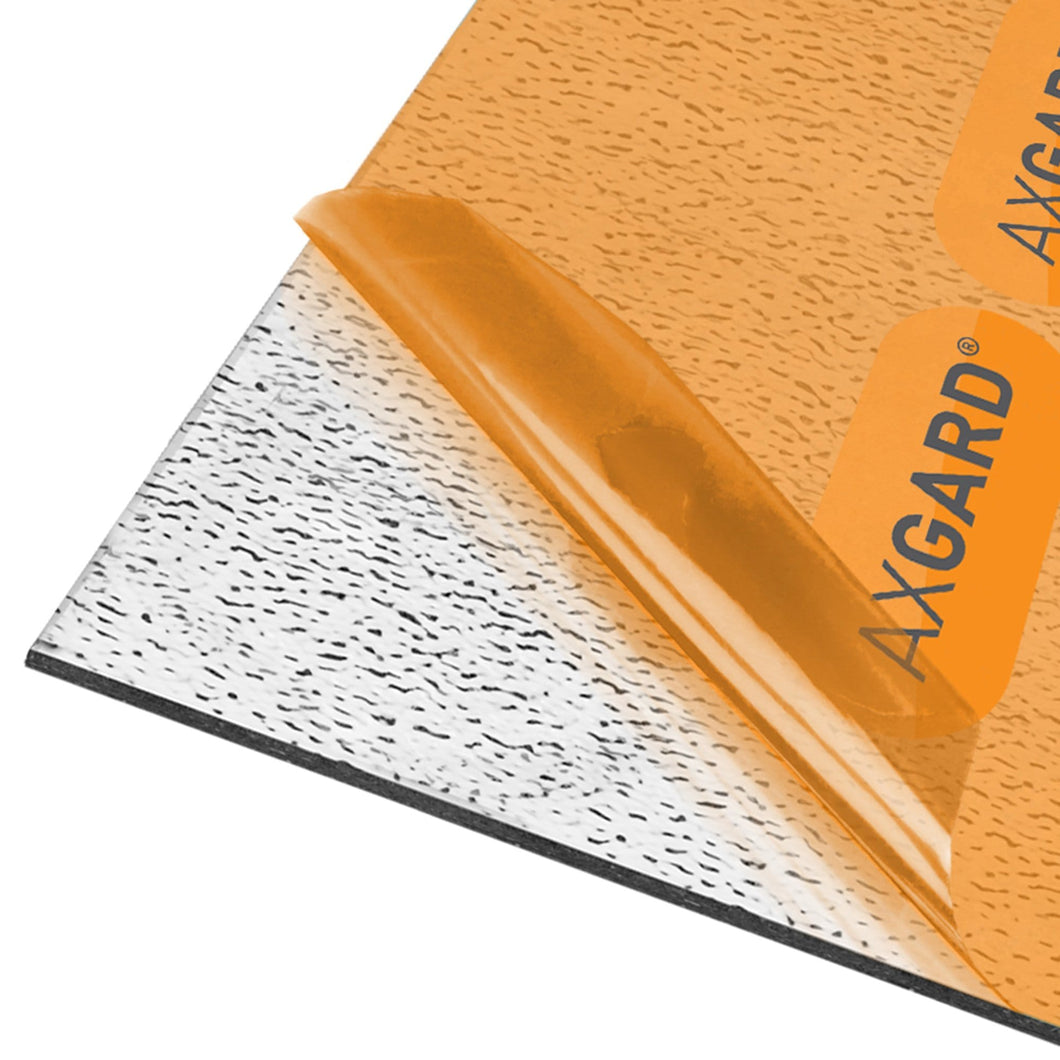 Axgard 4mm Patterned UV Protect Polycarbonate Sheets - All Sizes - Clear Amber Roofing