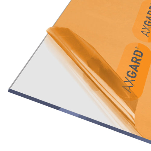 Axgard 5mm Clear UV Protect Polycarbonate Sheet - All Sizes - Clear Amber Roofing
