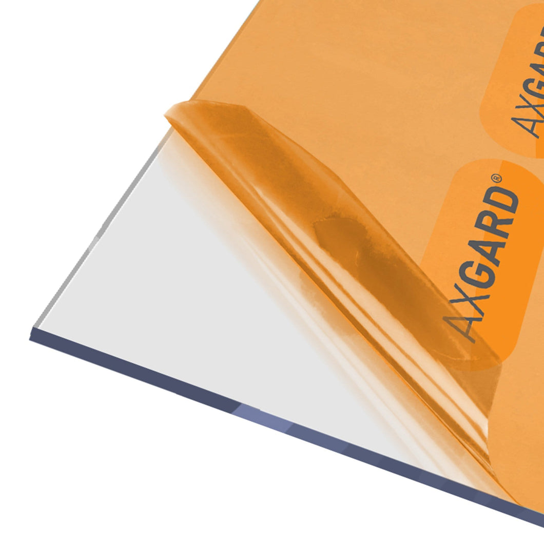 Axgard 6mm Clear UV Protect Polycarbonate Sheet - All Sizes - Clear Amber Roofing