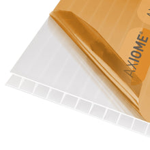 Load image into Gallery viewer, Axiome 10mm Opal Polycarbonate Sheet - All Sizes - Clear Amber Roofing
