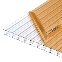 Load image into Gallery viewer, Axiome Clear 16mm Polycarbonate Sheets - All Sizes - Clear Amber Roofing
