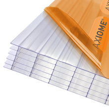 Load image into Gallery viewer, Axiome 35mm Clear Polycarbonate Sheet - All Sizes - Clear Amber Roofing
