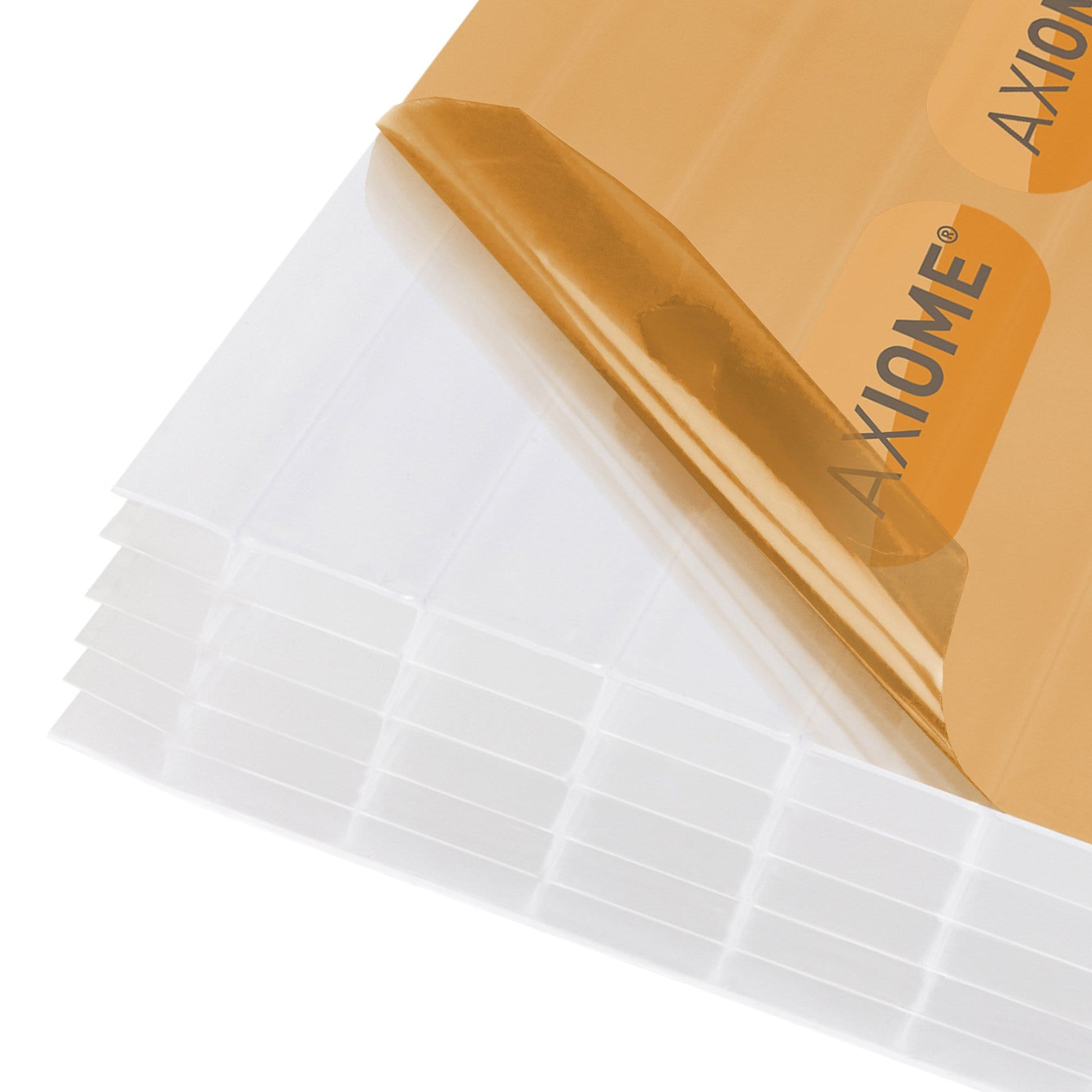 Axiome 35mm Opal Polycarbonate Sheet - All Sizes - Clear Amber Roofing