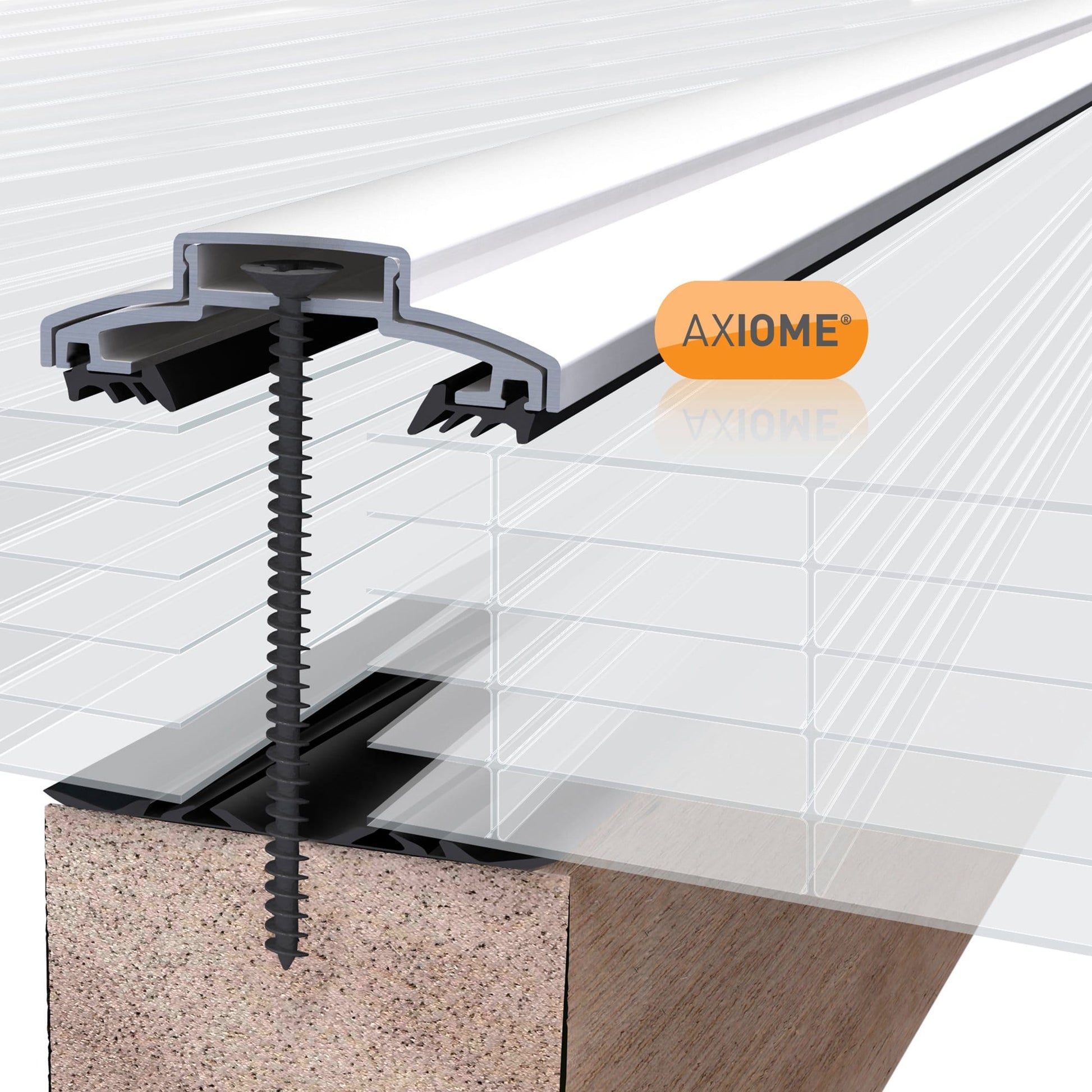 Axiome 35mm Opal Polycarbonate Sheet - All Sizes - Clear Amber Roofing