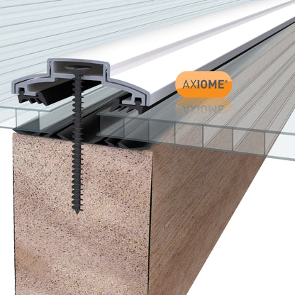 Axiome 6mm Clear Polycarbonate Sheet - All Sizes - Clear Amber Roofing