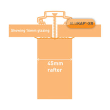 Load image into Gallery viewer, Rafter Gasket 1m - All Sizes - Clear Amber Roofing

