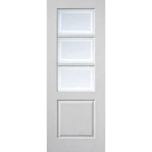 Load image into Gallery viewer, Andorra White Primed Glazed Internal Door - All Sizes
