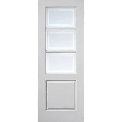 Andorra White Primed Glazed Internal Door - All Sizes