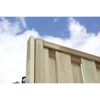 Mi-T Post PPC Anthracite 50mm x 50mm x 2.7m incl 12 Screws - Jacksons Fencing