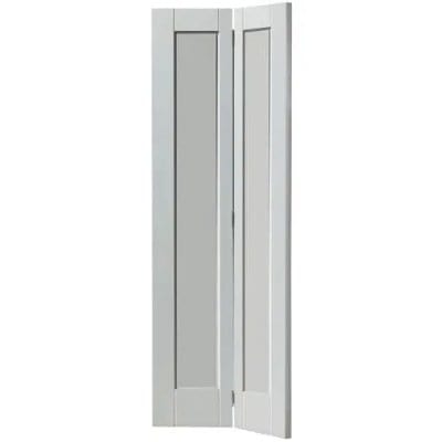 Antigua White Primed Bi-Fold Internal Door - All Sizes - JB Kind