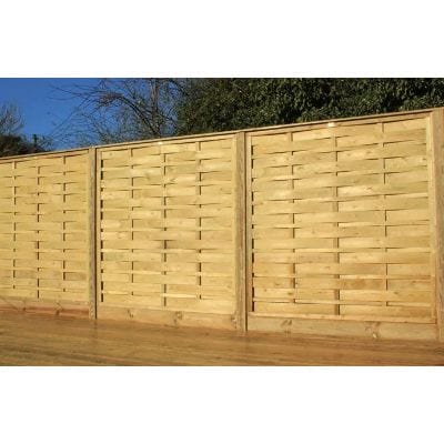 Aran Fence Panel 1.83m x 1.83m - Jacksons Fencing