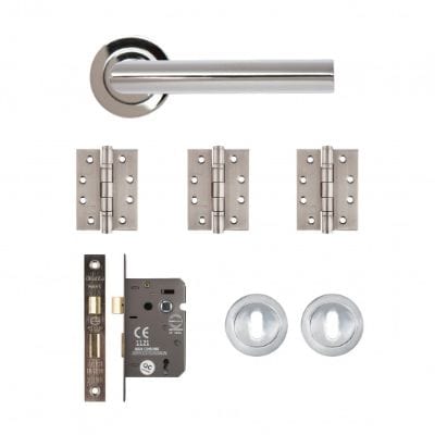 Ares Mortice Kit Polished Chrome Finish - Deanta