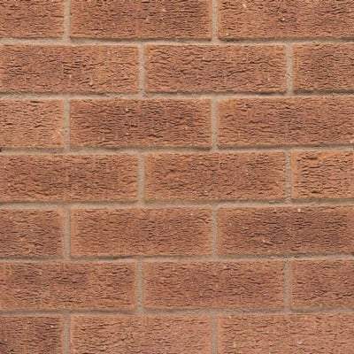 Arley Red Rustic Wirecut Facing Brick 73mm x 215mm x 102.5mm (Pack of 385) - Wienerberger Building Materials
