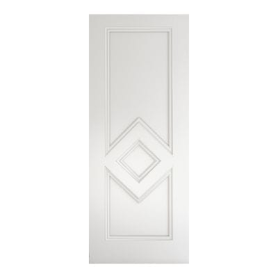 Ascot White Primed Internal Fire Door FD30 - All Sizes - Deanta