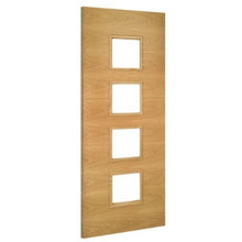 Load image into Gallery viewer, Augusta Prefinished Oak Internal Glazed Door - All Sizes - Deanta
