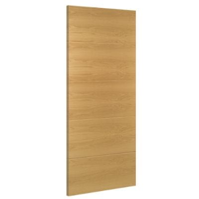 Augusta Prefinished Oak Internal Door - All Sizes - Deanta