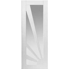 Load image into Gallery viewer, Aurora White Primed Etched Glazed Internal Door - All Sizes
