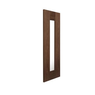 Axis Walnut Pre Finished Glazed Internal Door - All Sizes - JB Kind