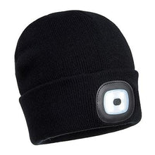 Load image into Gallery viewer, Rechargeable Twin LED Beanie - All Colours - Portwest Tools and Workwear
