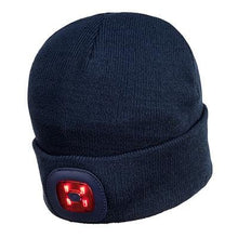 Load image into Gallery viewer, Rechargeable Twin LED Beanie - All Colours - Portwest Tools and Workwear
