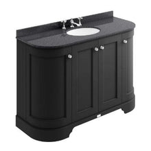 Load image into Gallery viewer, Bayswater Door Curved Basin Cabinet Matt Black - All Sizes - Bayswater
