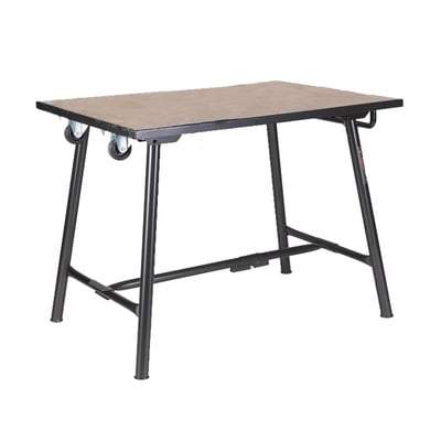 Tuffbench + Folding Workbench c/w A Handle and Wheels - Armorgard Tools and Workwear