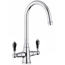 Load image into Gallery viewer, Brooklyn Chrome Dual Lever Mixer Kitchen Tap - Reginox
