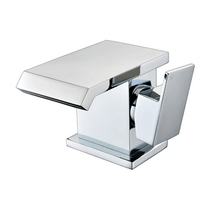 Load image into Gallery viewer, Estrada Chrome Basin Mixer Tap w/ Click-Clack Waste - Aqua
