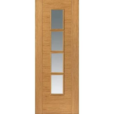 Bela Pre-Finished Glazed Internal Door - All Sizes - JB Kind