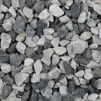 20mm - Black Ice Gravel Chippings - 850kg Bag - Build4less
