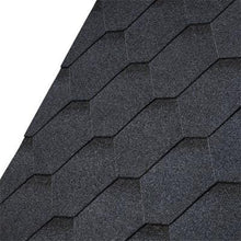Load image into Gallery viewer, IKO Armourshield Hexagonal Bitumen Roof Shingles - Black
