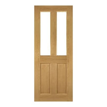 Load image into Gallery viewer, Bury Prefinished Oak Bevelled Glazed Internal Door - All Sizes - Deanta
