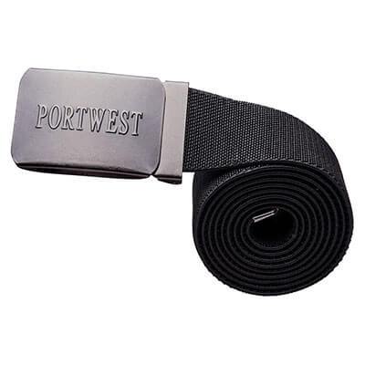 Elasticated Work Belt - All Colours - Portwest Tools and Workwear