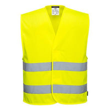 Load image into Gallery viewer, MeshAir Hi-Vis Two Band Vest - All Sizes - Portwest Tools and Workwear
