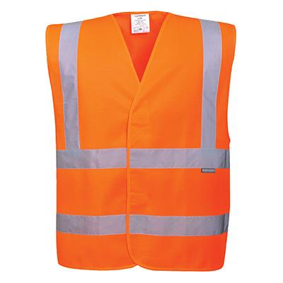 C470 Hi-Vis Two Band & Brace Vest - All Sizes - Portwest