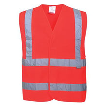 Load image into Gallery viewer, C470 Hi-Vis Two Band &amp; Brace Vest - All Sizes - Portwest
