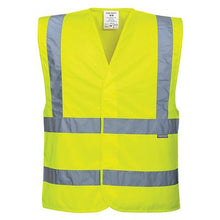 Load image into Gallery viewer, C470 Hi-Vis Two Band &amp; Brace Vest - All Sizes
